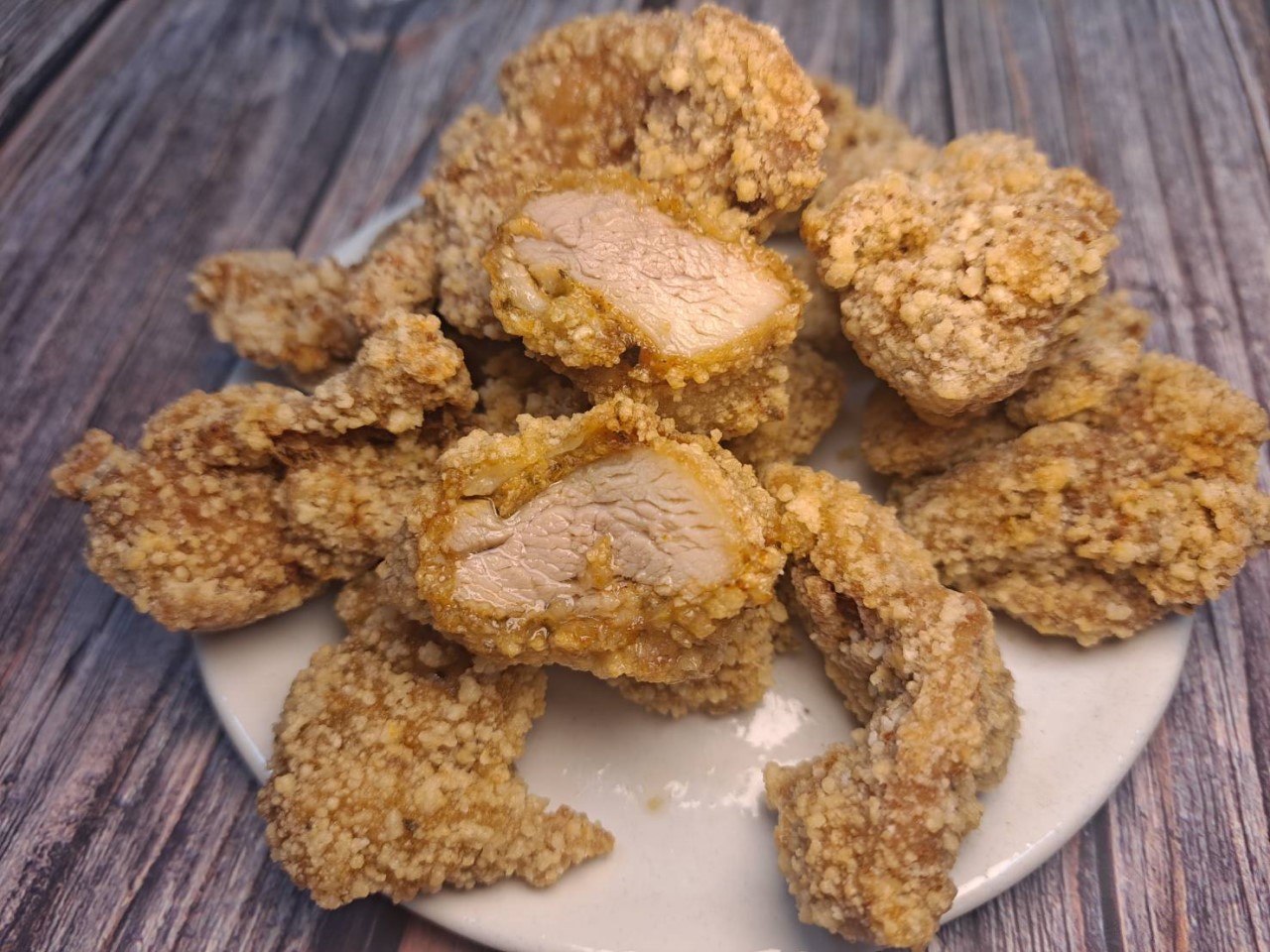 醃漬美式帶皮腿肉丁