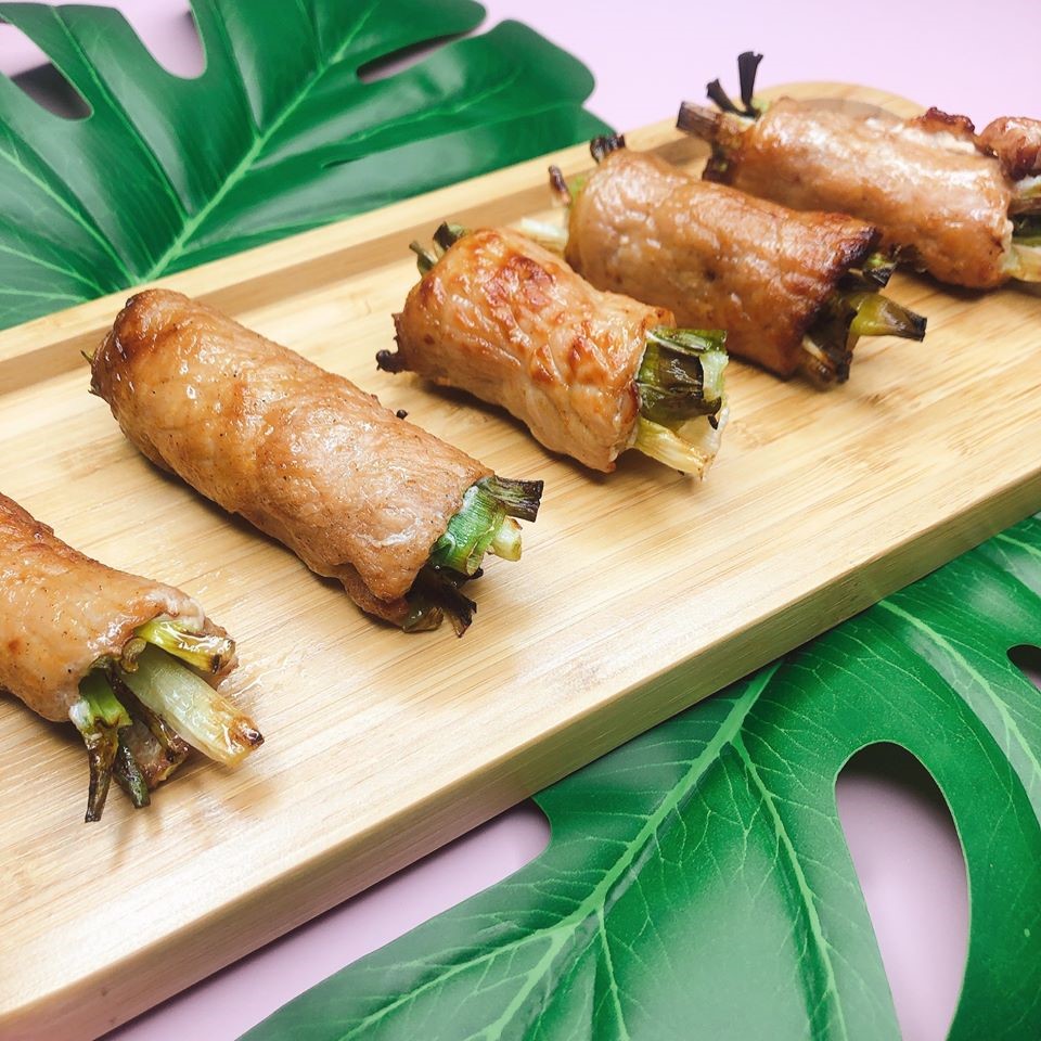 蔥燒里肌肉片