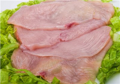 雞胸肉切片