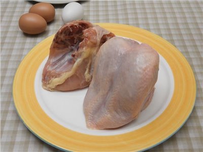 帶皮原胸
