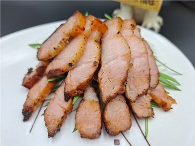 客家鹹豬肉切片
